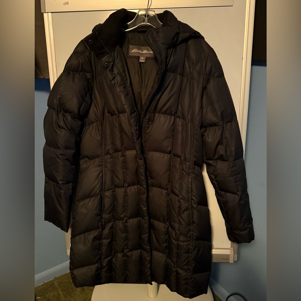 Eddie Bauer Women's Black Puffer Jacket